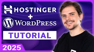 Hostinger WordPress Tutorial 2025  Beginners Guide [upl. by Costanza]