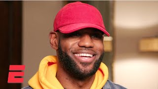 LeBrons exclusive interview on AD and the Lakers Bronny James and mental fitness  NBA Interview [upl. by Macdougall]