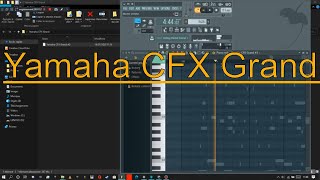 Yamaha CFX Grand Soundfont [upl. by Ecnedurp]