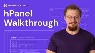 Hostinger Custom Control Panel Walkthrough Important Settings for Beginners [upl. by Akehsar]