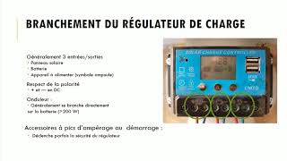 CONTRÔLEUR  RÉGULATEUR DE CHARGE SOLAIRE [upl. by Anairt273]