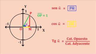 Explicación Circunferencia Trigonométrica [upl. by Elstan515]