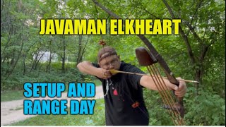 Javaman Elkheart Longbow Full Setup and Range Day [upl. by Nimrac]