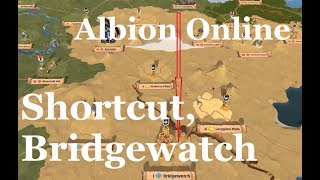 Albion Online  Caerleon to Bridgewatch fast almost safely [upl. by Coumas]