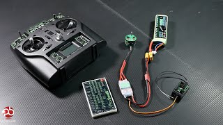 Comment paramétrer un contrôleur brushless Ici ProTronik pour avion RC [upl. by Nosnirb]