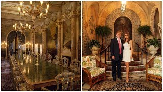 ★ Inside Donald Trump’s Mar a Lago Estate In Palm Beach  HD [upl. by Parnell]