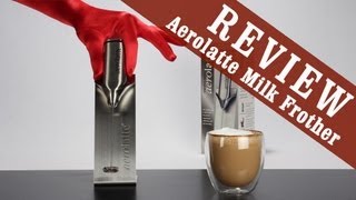 Aerolatte Milk Frother  Exclusive Review [upl. by Ysak807]