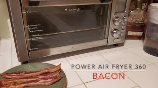 EMERIL LAGASSE POWER AIR FRYER 360 BACON RECIPE PANDEMIC COOKING [upl. by Chadwick]