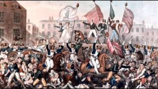 16th August 1819 Protesters killed in the Peterloo Massacre in Manchester [upl. by Ymereg]