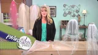 Its Sew Easy  How to make Bridal Veils [upl. by Annaiv]