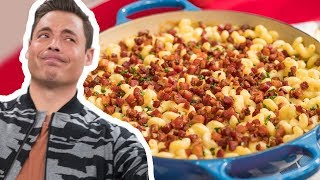 Jeff Mauro Makes Gourmet Mac amp Cheese  The Kitchen  Food Network [upl. by Adnilak]