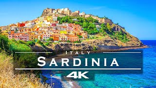 Sardinia Italy 🇮🇹  by drone 4K [upl. by Recor47]