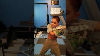 Little 6 year old is ripped Six pack abs [upl. by Ettinger]