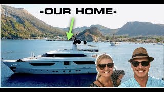 WE LIVE ON A LUXURY SUPER YACHT Captain’s Vlog 105 [upl. by Meg]