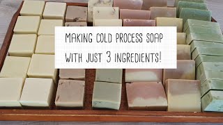 Making Soap with Only 3 Ingredients [upl. by Aliahs749]