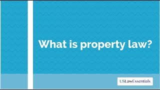 What is property law updated [upl. by Alyehs]