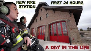 First 24 Hours in a New Fire Station  A Day in the Life [upl. by Ociram201]