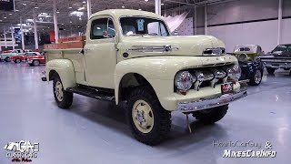 1952 Ford F3 Truck  MarmonHerrington AWD  Review [upl. by Lashond]