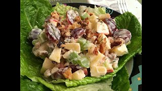 Waldorf Salad Recipe • New Yorks Famous Salad  Episode 107 [upl. by Bloch]