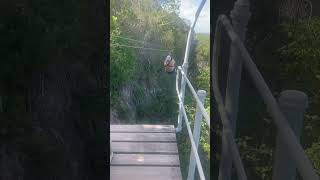 Ziplining at scape park in Dominican Republic 🇩🇴 [upl. by Erual]