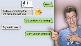 Hilarious Responses To Flirty Text Messages [upl. by Eleik528]