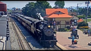 Strasburg Pennsylvania USA  Virtual Railfan LIVE [upl. by Tilagram]