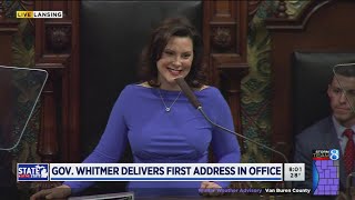 Gov Gretchen Whitmers State of the State address [upl. by Leroi]