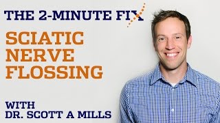 Sciatic Nerve Flossing The 2 Minute Fix [upl. by Ennagroeg]