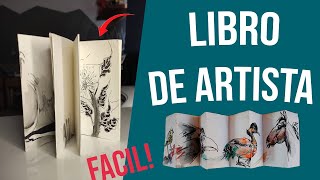 ¿ Como hacer un libro de artista en casa [upl. by Ferree]