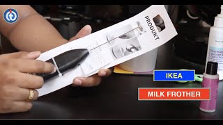 IKEA MILK FROTHER Review amp Battery Installation [upl. by Mccall]