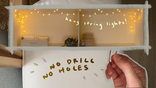 ✨ EASY DIY CEILING HOOK HACK ✨ renter friendly [upl. by Cacia]