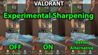 VALORANT EXPERIMENTAL SHARPENING Explained [upl. by Amalea286]