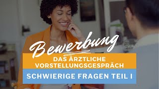 Vorstellungsgespräch  Schwierige Fragen  Teil 1 [upl. by Namrac24]