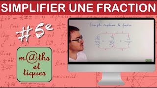 Simplifier une fraction 1  Cinquième [upl. by Mcdonald]