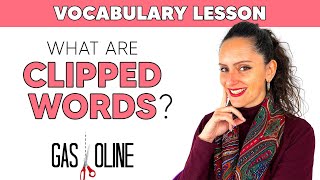 Clipped words in English  English Learning [upl. by Elleirua]