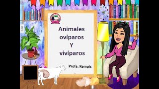 Animales ovíparos y vivíparos [upl. by Ginzburg]