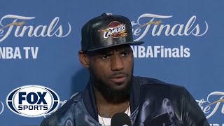 LeBron I feel confident because Im the best player in the world [upl. by Hewitt]