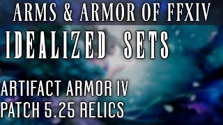 Idealized Artifact Armor FFXIV Patch 525 [upl. by Muller470]