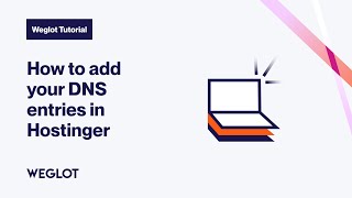 How to add your DNS entries in Hostinger [upl. by Wicks]