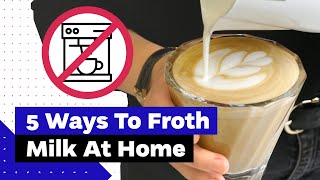 How To Froth Milk At Home Best Milk Frothers Review [upl. by Edithe937]