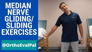 Median Nerve GlidingSliding Exercises [upl. by Vyse999]