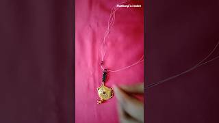 Mangalsutra design making at home52part1 [upl. by Elhsa]