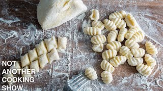 how to make HANDMADE POTATO GNOCCHI [upl. by Cailean28]