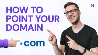 How to Point Domain to Hostinger [upl. by Norrahc]