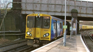 Half an Hour at 216  Birkenhead North Station 1022017  Class 507 508 terminus [upl. by Garik]