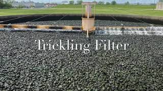 Trickling Filter at the wastewater treatment plant utilities [upl. by Ferrand363]