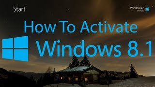 How To Activate Windows 81 Pro Build 9600 [upl. by Nibram]