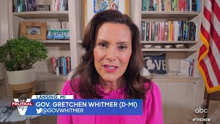 Gretchen Whitmer on Foiled Plan To Kidnap Her  The View [upl. by Pinebrook]