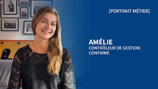 PORTRAIT MÉTIER Amélie Contrôleur de gestion confirmé [upl. by Hussey379]