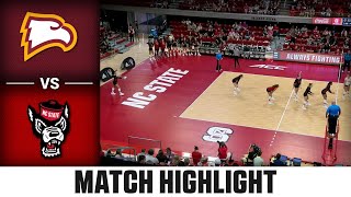 Winthrop vs Nc State ACC Volleyball Highlights 2023 [upl. by Sale]